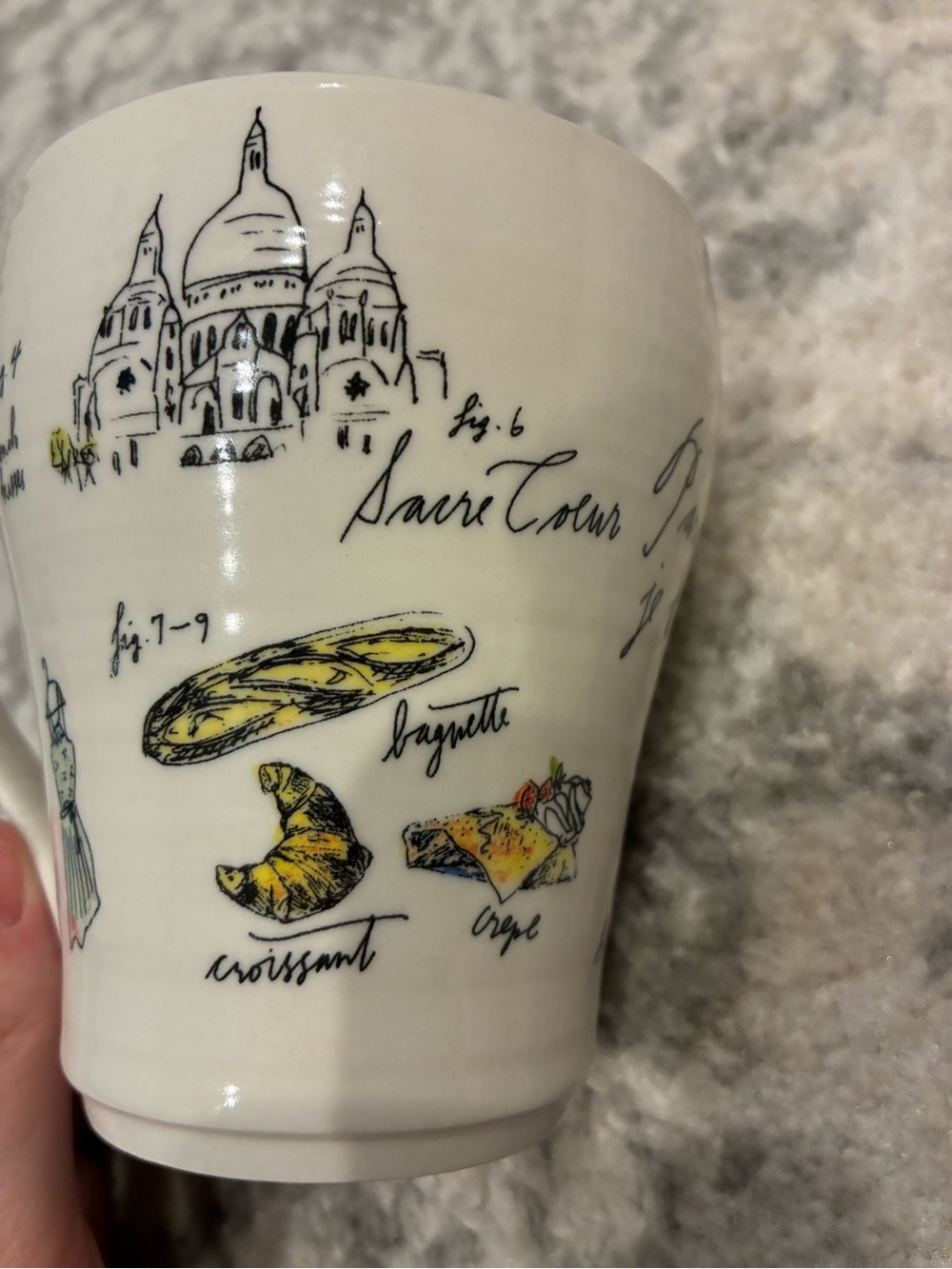 Linea Carta "I Love Paris" coffee mug - Picture 7 of 13